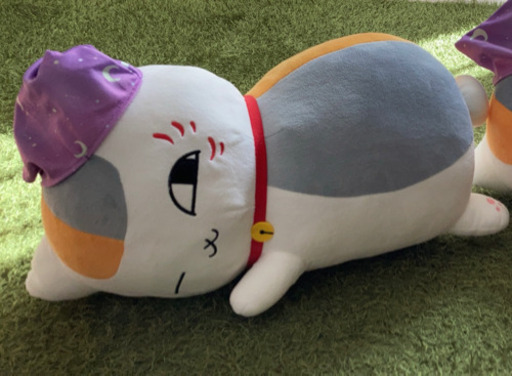 夏目友人帳　めちゃでかぬいぐるみ～おやすみニャンコ先生～