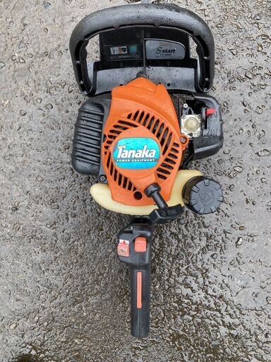 整備済 初期不良対応あり現品確認 手渡し歓迎 日立工機 タナカ 21.1cc 両刃 Sスタート バリカン TCH22EAP 刈刃500mm トリマー
