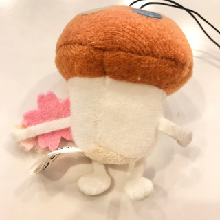 【ネット決済・配送】小　docomo ドコモダケ　液晶　画面　クリーナー　ぬいぐるみ　ストラップ　かわいい　ゆるキャラ　癒し系　ミニ　小さい　景品　レア　非売品 Small docomodake doll strap cute mini prize item rareの画像