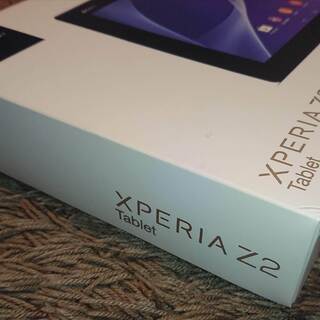 ジャンク品 SONY Xperia Z2 Tablet SGP512JP/B 元箱・取扱説明書・保証書・卓上ホルダ・別売り保護カバー付きの画像