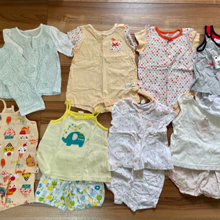 子供服　70-80サイズ　夏用　パジャマ　部屋着
