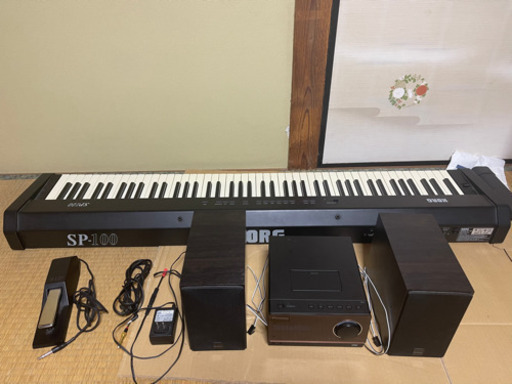 電子ピアノ　ミニコンポセット