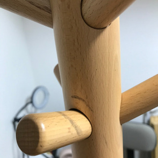 無印良品　ブナ材コートスタンドの画像