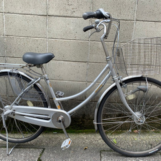 【中古自転車】日本製26インチ内装3段変速　LEDオートライト付　鍵新品❗️スペアキーあり　若林自転車　膳所店　SALE中❗️