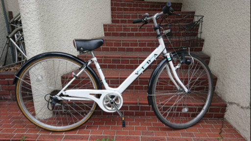 【中古自転車】27インチ6段変速付LEDダイナモ付　美品❗️2018モデル　若林自転車　浜大津　SALE中❗️