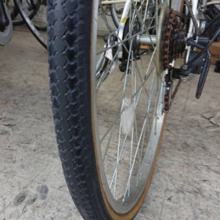 【中古自転車】27インチ6段変速付LEDダイナモ付　美品❗️2018モデル　若林自転車　浜大津　SALE中❗️の画像