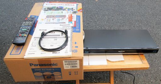 ☆パナソニック Panasonic DMR-BZT600 DIGA 500GB HDD搭載ハイビジョンブルーレイディスクレコーダー BD\u0026HDD◆4番組同時録画ができる