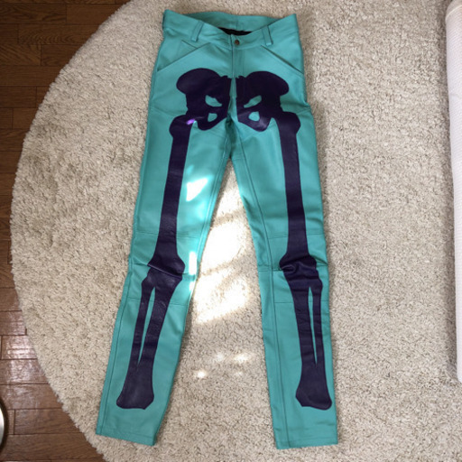 【新品未使用】ボーンズパンツ　seeingdeadpeople