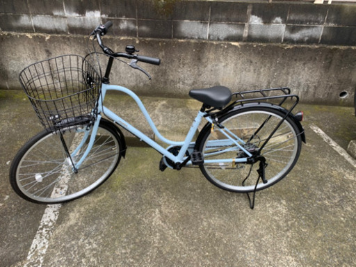 ほぼ未使用　自転車　オートライト機能付き