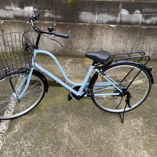 ほぼ未使用　自転車　オートライト機能付き