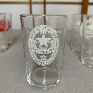 サッポロビールグラス　レトロコップの画像
