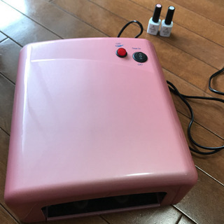 ジェルネイルuvライト　ジェルネイル2本付き