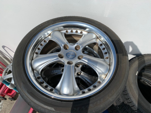 4本セット18インチ夏タイヤ、ホイール付き　225/45R18