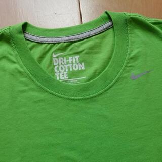 新品ＴシャツＭ黄緑 ナイキ NIKEの画像