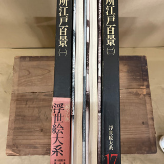 0520004 集英社 浮世絵大系 名所江戸百景(一) (ニ) 2冊セットの画像