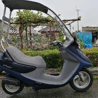 お話中　本日　明日のみ!実働車　屋根あり原付　HONDA　キャビーナ　50cc 　AF33   2サイクルの画像