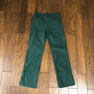 ストレッチパンツ　グリーンの画像