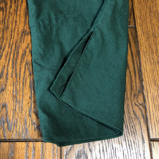ストレッチパンツ　グリーンの画像