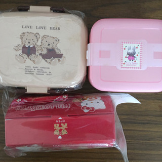 お弁当箱（２個）とおにぎりケース