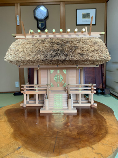 伊勢神宮お札御祭りお社