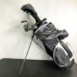 中古☆AZROF 初心者向け 練習用 男性用 クラブ11本セット バッグおまけ★