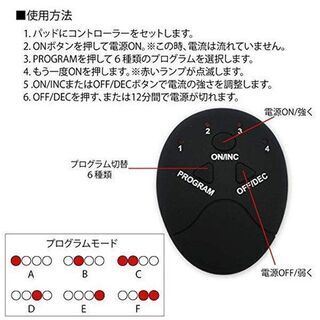 スマートフィットネス EMS 単4電池使用 腹筋・腕・ヒップ ベルトセット 男女兼用 フィットネス トレーニング 　西岡店の画像