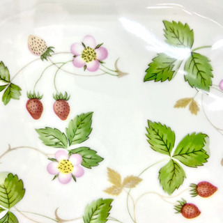 【ウェッジウッド】ワイルドストロベリー プレートの画像