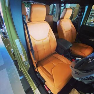 自動車用本革シート張替え＆シートカバー取付加盟店募集の画像
