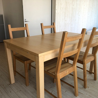 IKEA イケア BJURSTA ビュースタ IVAL オーク材...