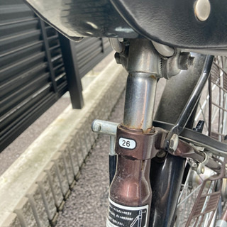 自転車　26インチ　3段変速　オートライトの画像