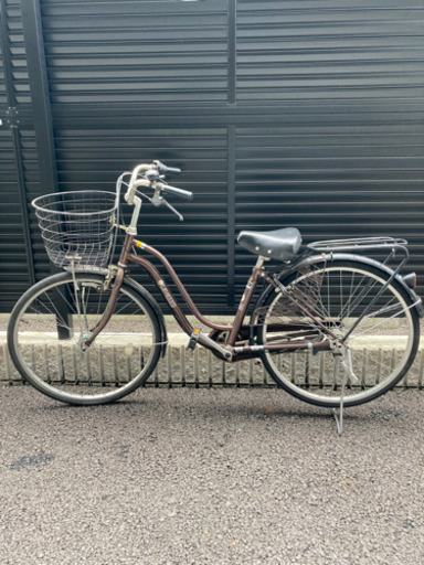 自転車　26インチ　3段変速　オートライト