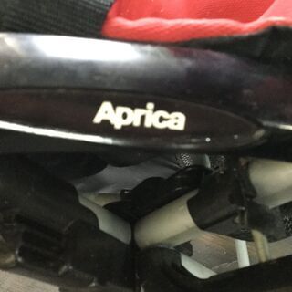 Aprica アップリカ ベビーカー B型 レッド/赤 収納の画像