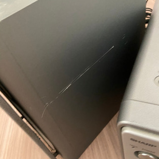 SHARP MDLP内蔵MDマイクロコンポ  SD-GX1-S の画像