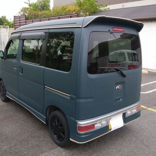 成約済！！ありがとうございました。人気の車中泊や 商用車としても 最適！！ 車検 2年付き ♪ 平成 22年式 ／ スバル ／ ディアスワゴン RS リミテッド ４WD ／ 最上級グレード ／ ターボ  ／ パワースライドドア ／ キーレス ／ ディスチャージヘッドライト ／ ダイハツ アトレーワゴン　OEM 供給車　／ バン ／ ハイゼット ／ エブリィワゴン ／ エブリィバン ／ 車検 05/07の画像
