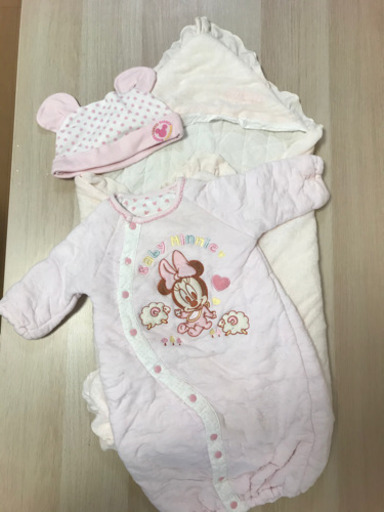ディズニー　新生児　ベビー服　ロンパース
