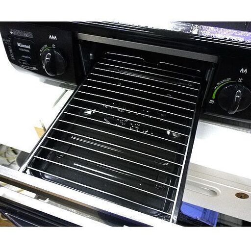 リンナイ ガステーブル 2013年製 都市ガス 幅56cm RT31NS Rinnai 黒