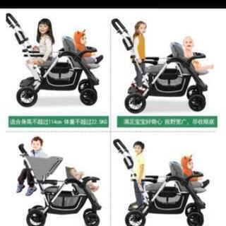 ２人乗りベビーカー(海外製)の画像