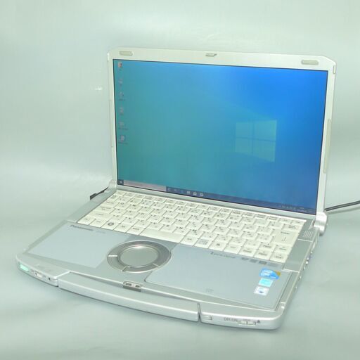 送料無料 日本製 ノートパソコン 中古動作良品 Windows10 14.1型 Panasonic CF-F10AYPDR Core i5 4GB 500G DVDRW 無線 WiMAX LibreOffice済