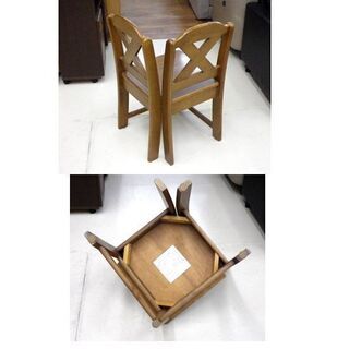 ニトリ コーナーチェア 幅47㎝×奥行46.5㎝×高さ77.5㎝×座面高40.5㎝ 1人掛け イス コーナー 椅子 1P いす 家具 札幌 厚別店の画像