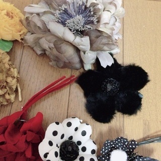 あげます！コサージュ 1 色々大量 ハンドメイド作品の画像