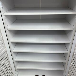 【受け渡し予定者確定商品の為取引不可】Ｗ132　下駄箱　靴箱　シューズボックス　シューズケース　シューズラック　リサイクルショップ　ケイラック和光店【近隣配達可能】　ケイラック　和光市　板橋区　練馬区　清瀬市　朝霞市　志木市　新座市　富士見市　ふじみ野市　三芳町　戸田市　蕨市　さいたま市(岩槻以外)　川越市　所沢市　上尾市　東京都　埼玉県の画像