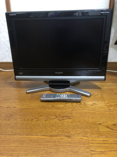 シャープAQUOSテレビ20型