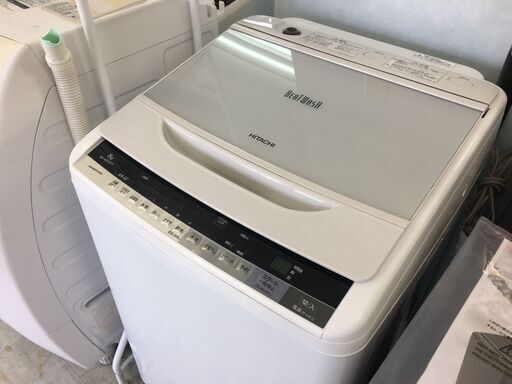 日立8.0K　DDインバーター　ガラストップ　2017年製　分解クリーニング済み！！
