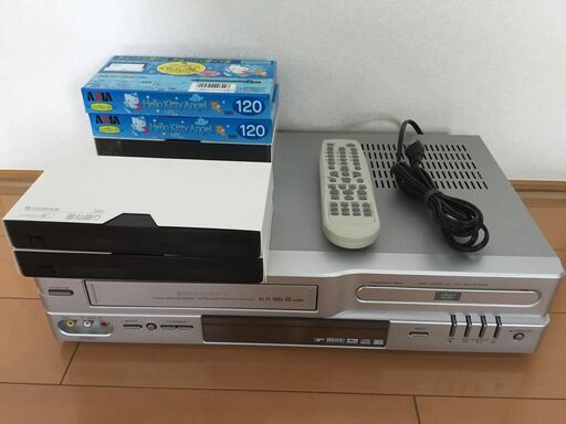 DAEWOO 大字電子 DVDプレイヤー/VHSテープレコーダー KDH-7SG