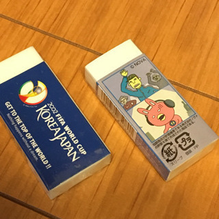 消しゴム2個新品の画像