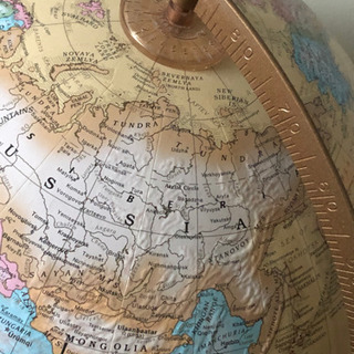 中古　地球儀 直径約30cm の画像