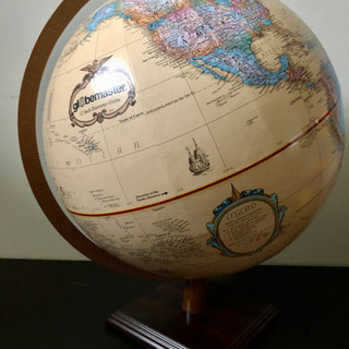 中古　地球儀 直径約30cm 