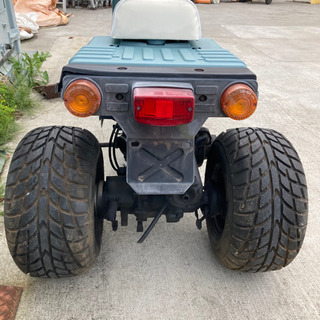 宮城県仙台市！ ホンダ ジャイロX ミニカー登録 ワイドタイヤ カスタム  ジャイロＵＰ 旧車 ビンテージ ヴィンテージ 世田谷ベースカラー ブルーグレーの画像