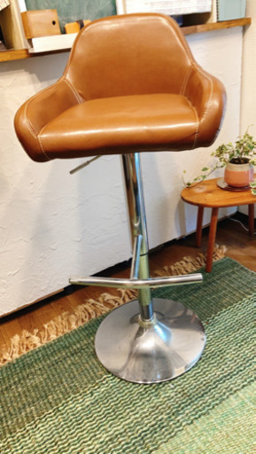 昇降式　カウンターチェア　美品