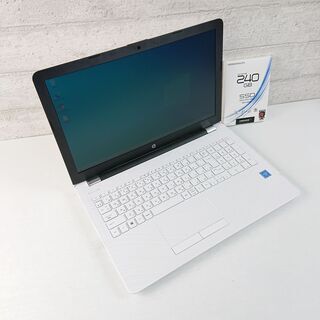 高速起動 HP 15-bs005TU  ノートPC 新品SSD 240GB Celeron N3060 1.60GHz-2.48GHz 15.6インチ メモリ4GB パソコン 